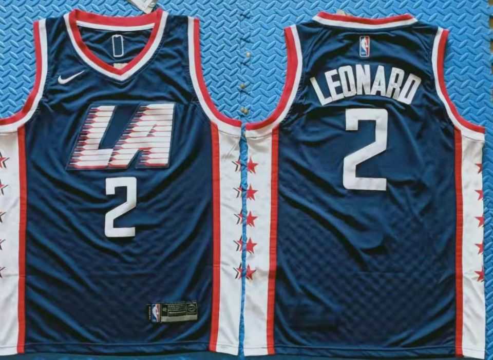 Clippers 2 Kawhi Leonard Navy City Edition Nike Swingman Jersey,We sell and wholesale Clippers 2 Kawhi Leonard Navy City Edition Nike Swingman Jersey on line form chian!